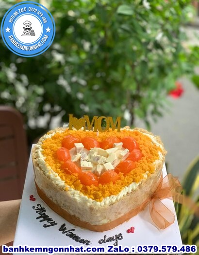 bánh kem sinh nhật trứng muối ở TP Phan Thiết Bình Thuận