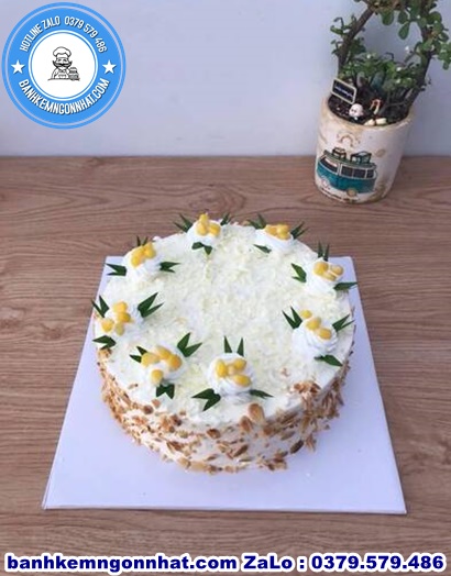 banh kem bap TP Tr&agrave; Vinh