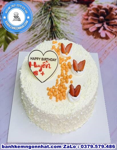 bánh kem bắp ở TP Huế