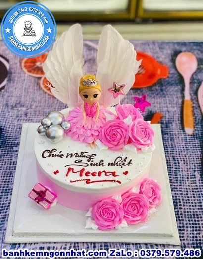 bánh kem cong chua ở TP Bạc Liêu