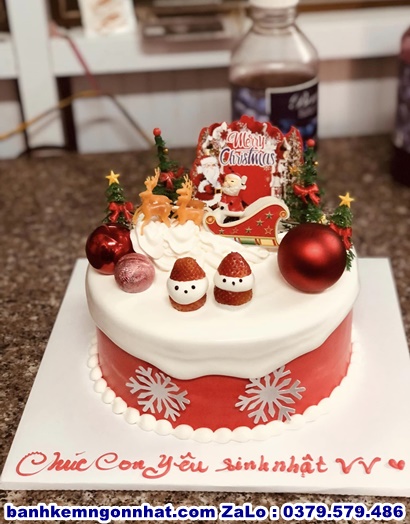 bánh noel ở Tp. Điện Biên Phủ