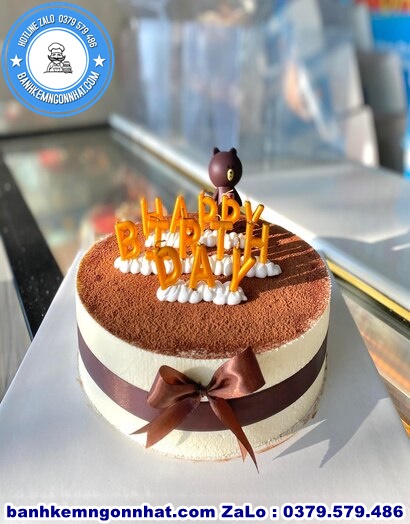banh sinh nhat tiramisu ở TP Vĩnh Long