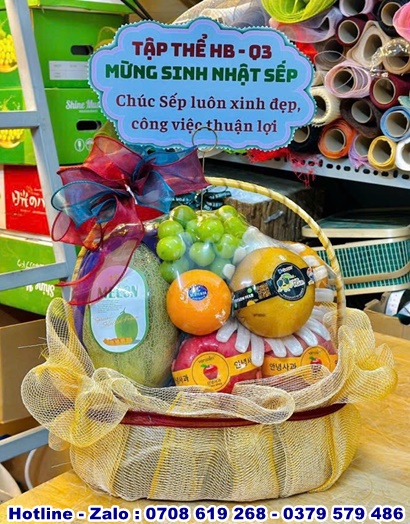 giỏ tr&aacute;i c&acirc;y nhập khẩu Phường Ph&uacute; Hữu, Thủ Đức