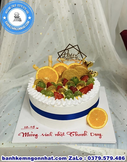 bánh kem trái cây ở Tp. Điện Biên Phủ